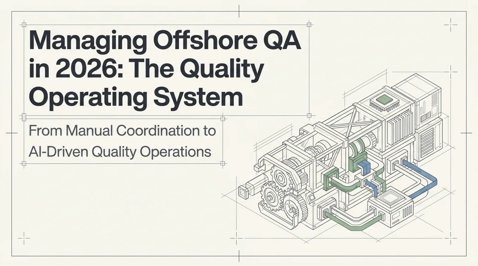 Managing Offshore QA in 2026: The Quality Operating System — from manual coordination to AI-driven quality operations